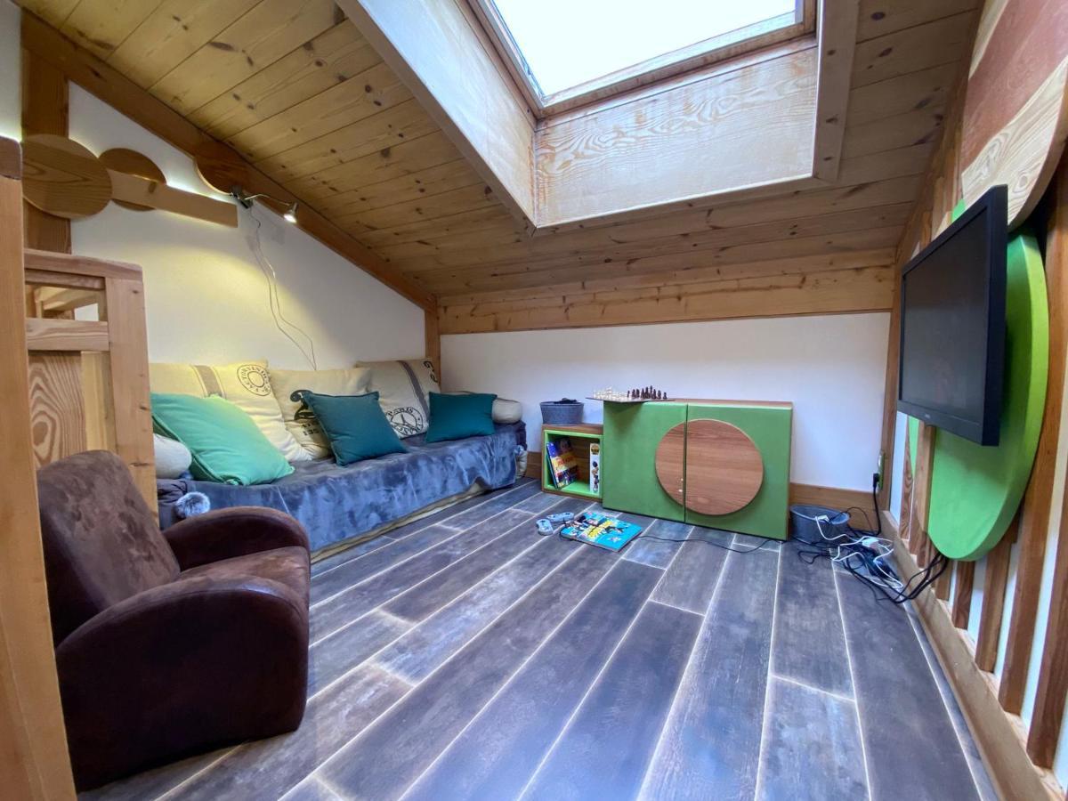Apartamento Duplex Avec Poele A Bois, Parking Et Wifi - Fr-1-343-166 Chamonix Mont Blanc